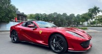 Lộ diện Ferrari 812 GTS thứ hai tại Việt Nam: Sắc đỏ độc đáo, diện mạo đậm chất thể thao